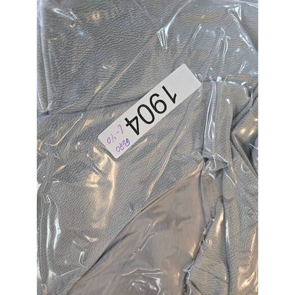 Elizabeth Crosby Los Angeles Gray Textured Sleeveless jumper Dress boho teacher - Picture 5 of 5